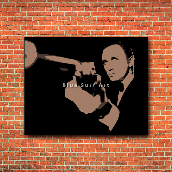 Secret Agent  - red bricks wall
