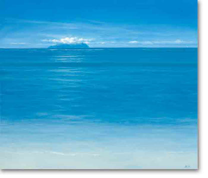 Silhouette From Beau Vallon By Derek Hare