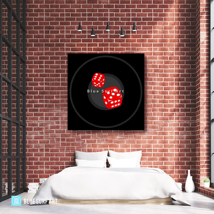 The dice - bedroom showcase