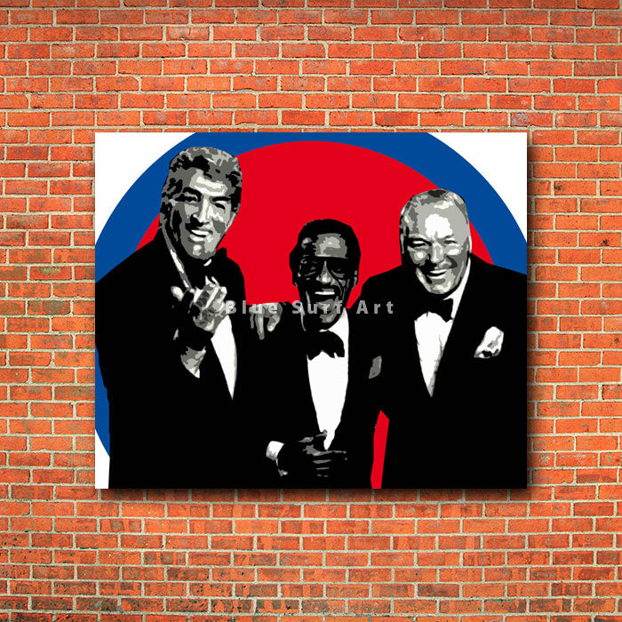 The rat pack - red brick wall