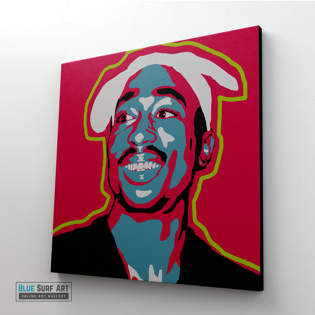 Tupac Shakur Canvas Art Painting