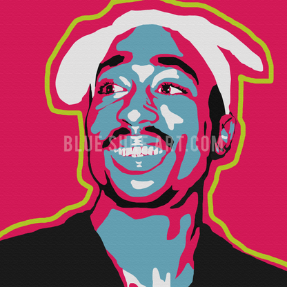 Tupac Shakur Canvas Art Painting