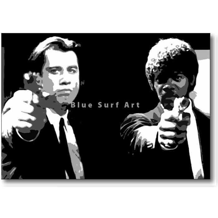 Vincent & Jules Black and White