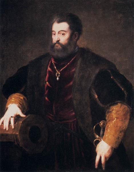 Alfonso I d'Este, Duke of Ferrara by Peter Paul Rubens Reproduction Oil Painting on Canvas