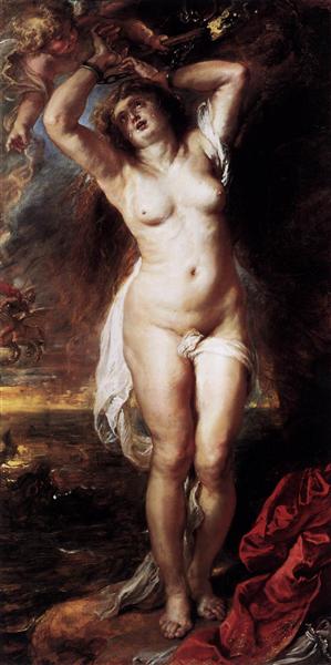Andromeda by Peter Paul Rubens Reproduction Oil Painting on Canvas