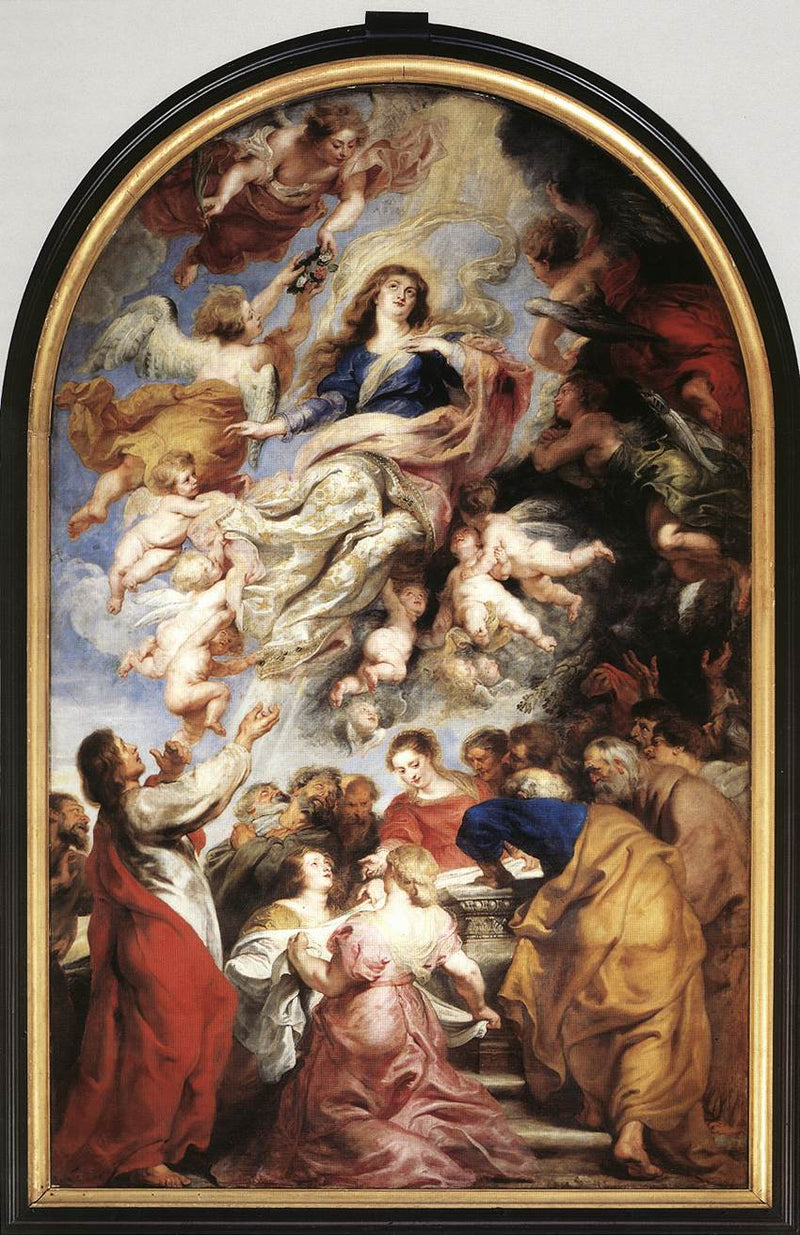 Assumption of the Virgin by Peter Paul Rubens Reproduction Oil Painting on Canvas