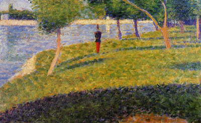 Cadet From Saint-Cyr by Georges Seurat Reproduction Painting by Blue Surf Art