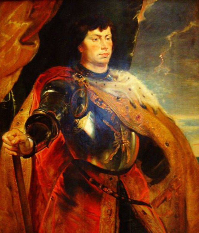 Charles the Bold, duke of Burgundy by Peter Paul Rubens Reproduction Oil Painting on Canvas