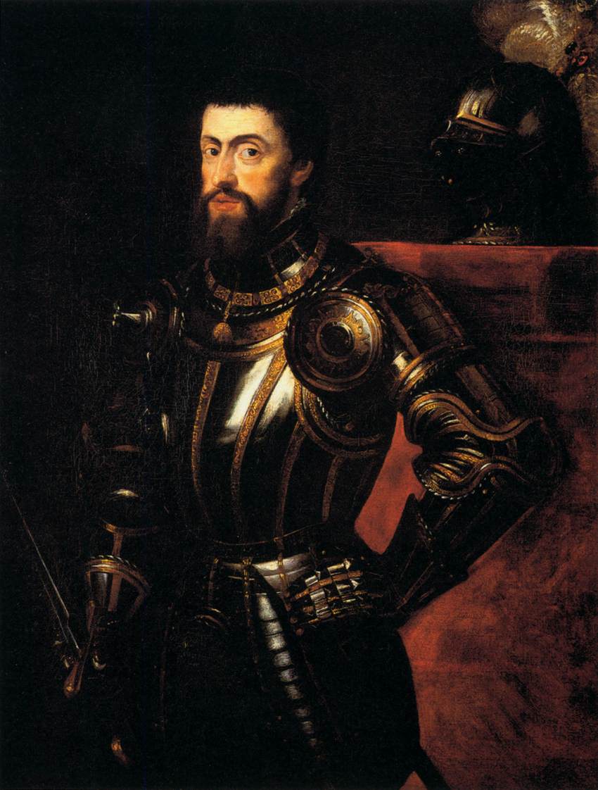 Charles V in Armour by Peter Paul Rubens Reproduction Oil Painting on Canvas