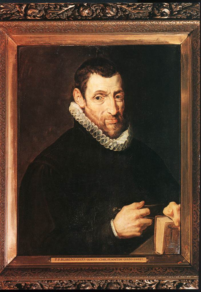 Christoffel Plantin by Peter Paul Rubens Reproduction Oil Painting on Canvas