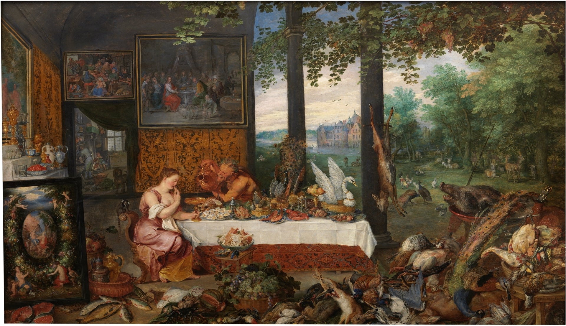 Taste by Peter Paul Rubens Reproduction Oil Painting on Canvas