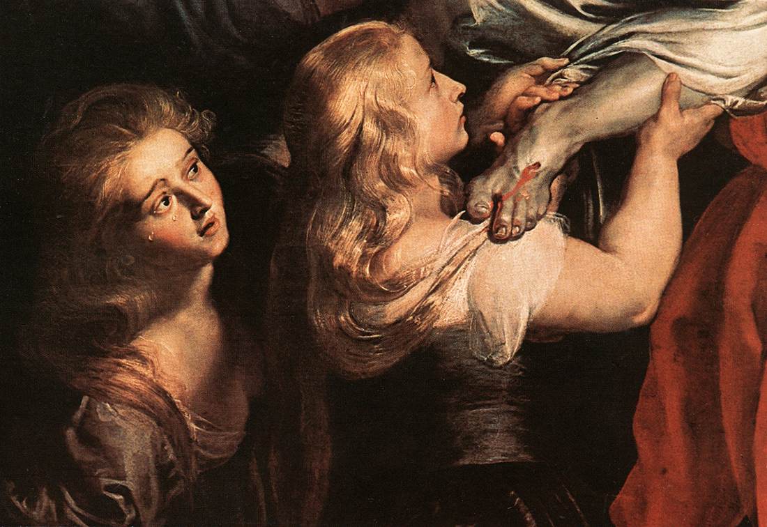 Descent from the Cross by Peter Paul Rubens Reproduction Oil Painting on Canvas