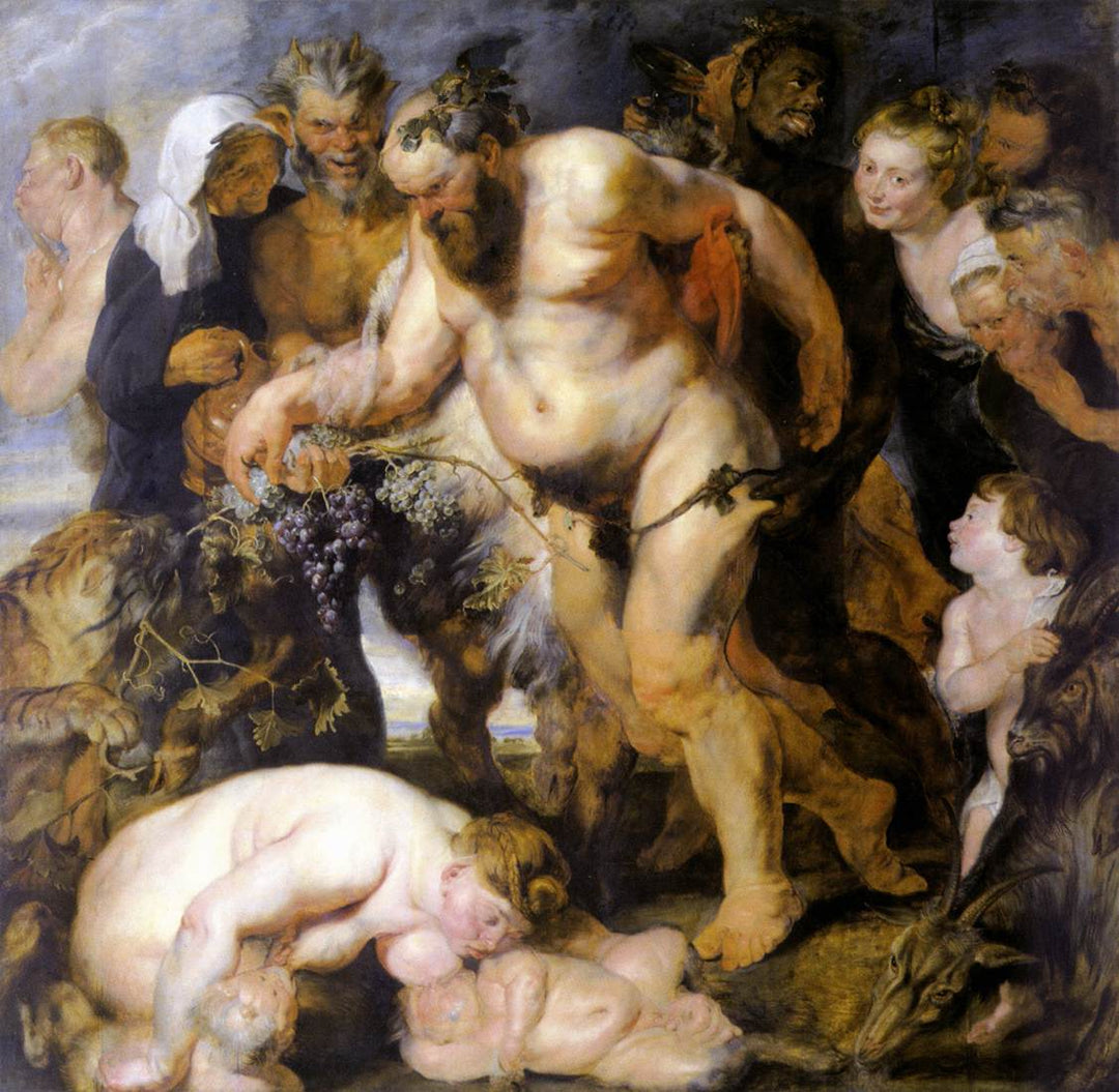 Drunken Silenus by Peter Paul Rubens Reproduction Oil Painting on Canvas