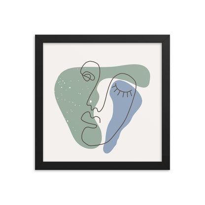 Minimalist Poster Matte Paper with Frame #4