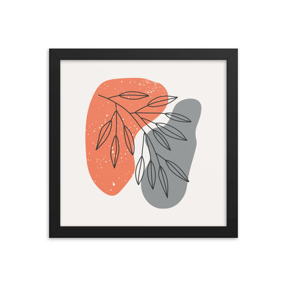 Minimalist Poster Matte Paper with Frame #5