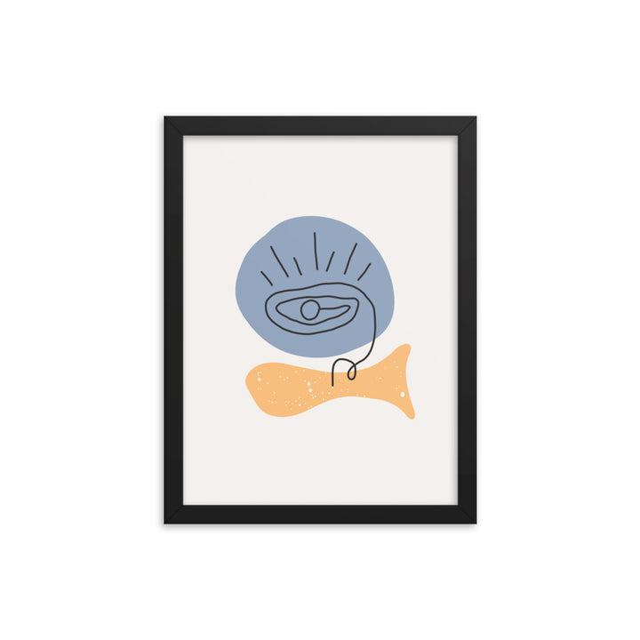 Minimalist Poster Matte Paper with Frame #6
