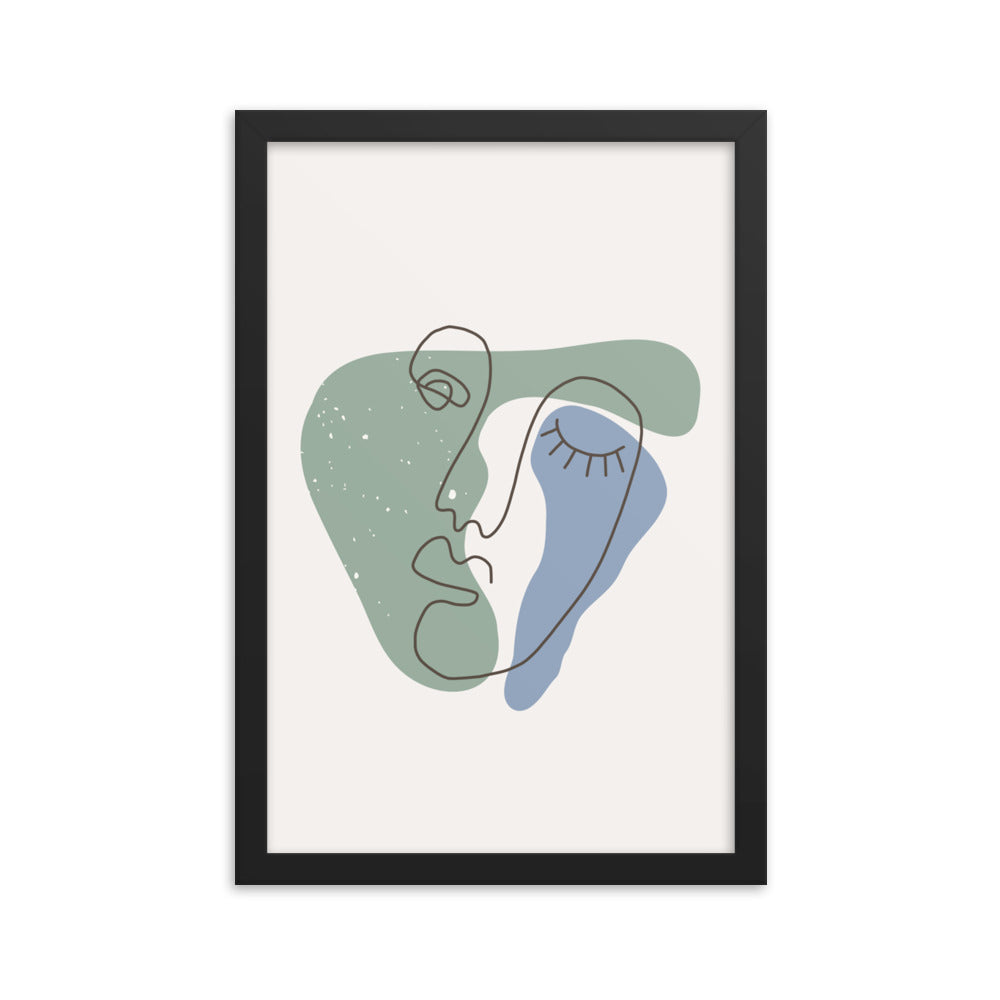 Minimalist Poster Matte Paper with Frame #4