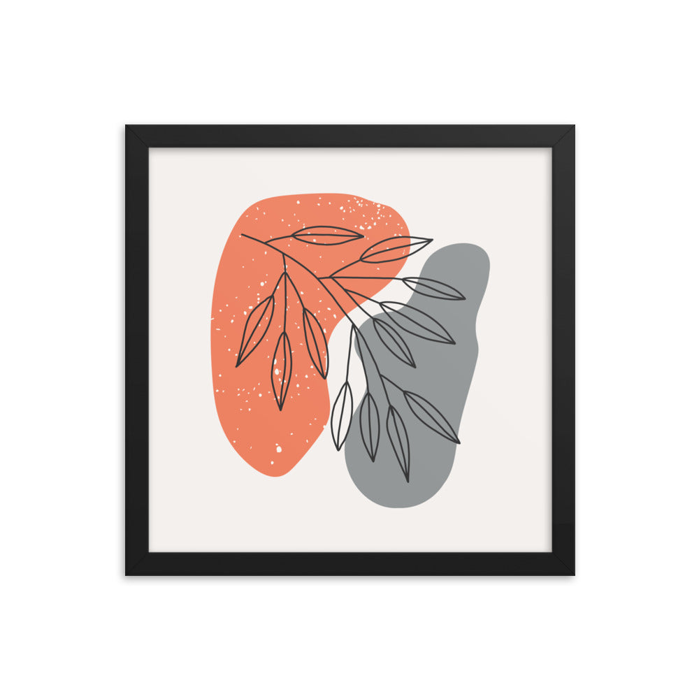 Minimalist Poster Matte Paper with Frame #5