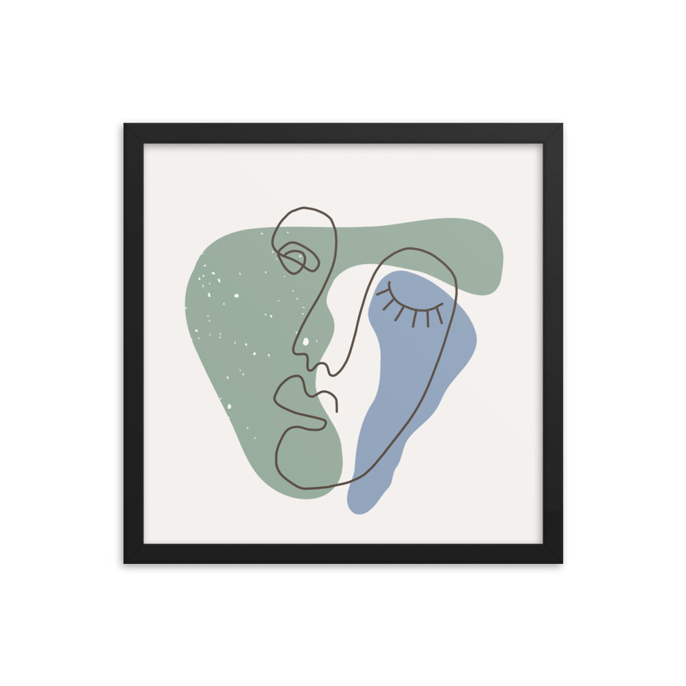 Minimalist Poster Matte Paper with Frame #4