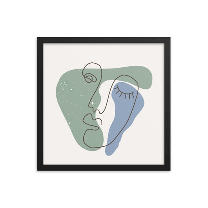 Minimalist Poster Matte Paper with Frame #4