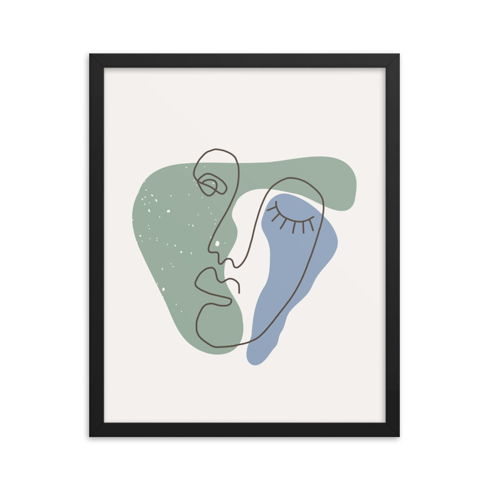 Minimalist Poster Matte Paper with Frame #4