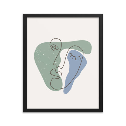 Minimalist Poster Matte Paper with Frame #4