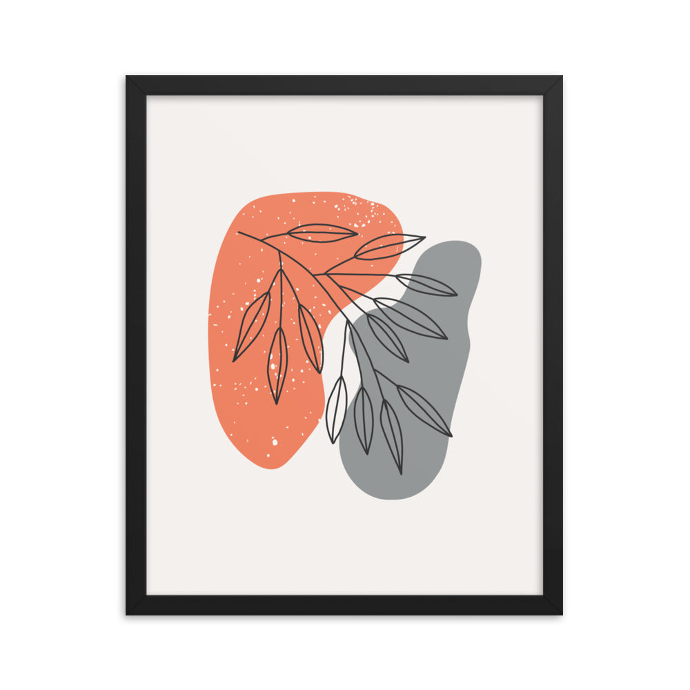 Minimalist Poster Matte Paper with Frame #5