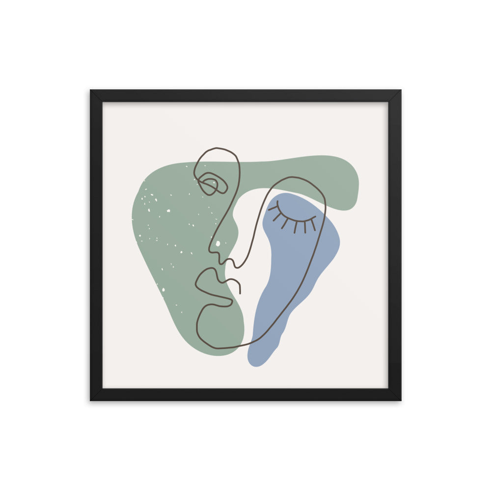 Minimalist Poster Matte Paper with Frame #4