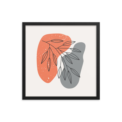 Minimalist Poster Matte Paper with Frame #5