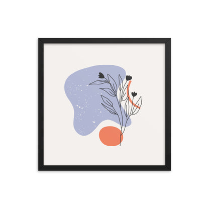 Minimalist Poster Matte Paper with Frame #7