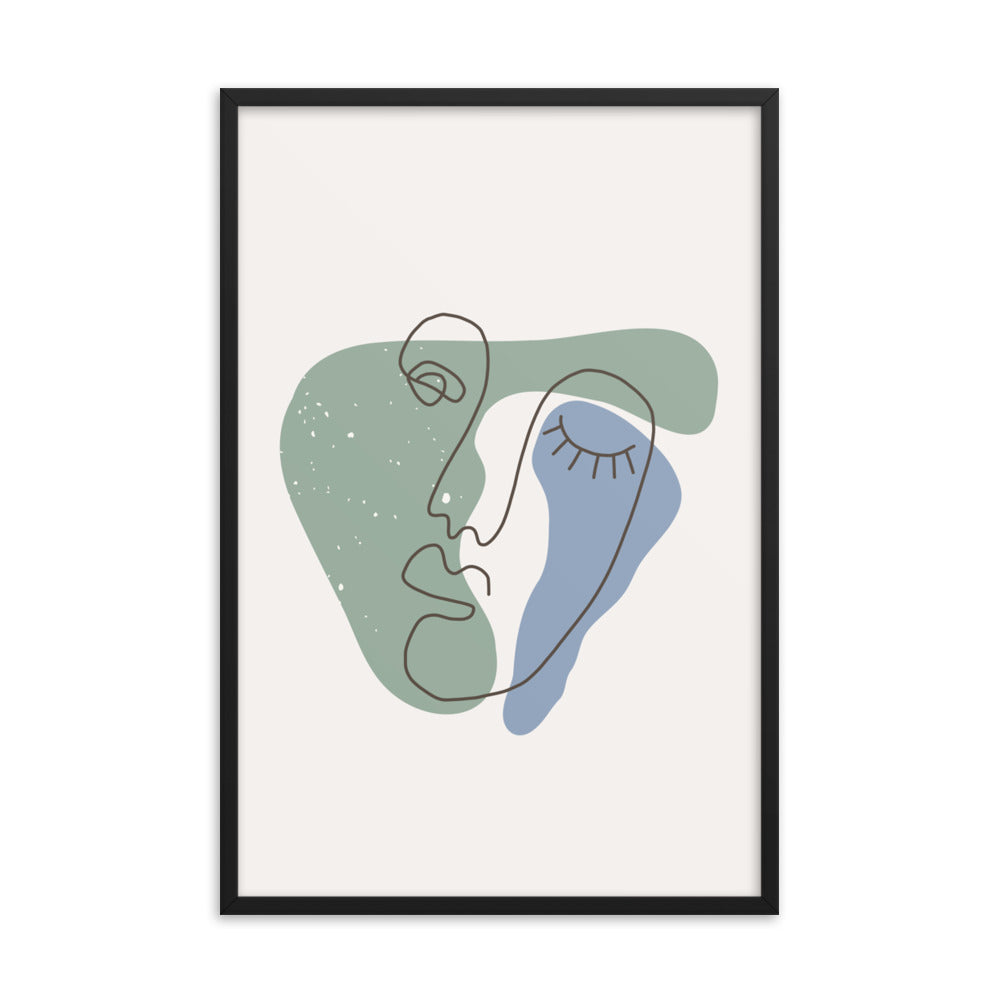 Minimalist Poster Matte Paper with Frame #4
