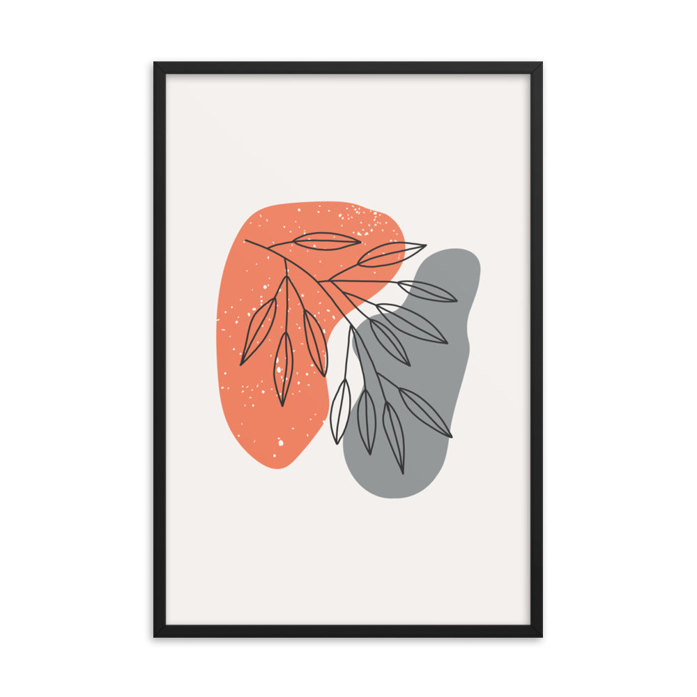 Minimalist Poster Matte Paper with Frame #5