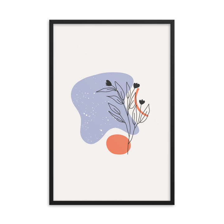 Minimalist Poster Matte Paper with Frame #7