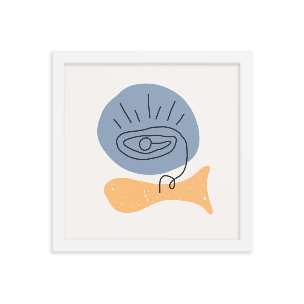 Minimalist Poster Matte Paper with Frame #6