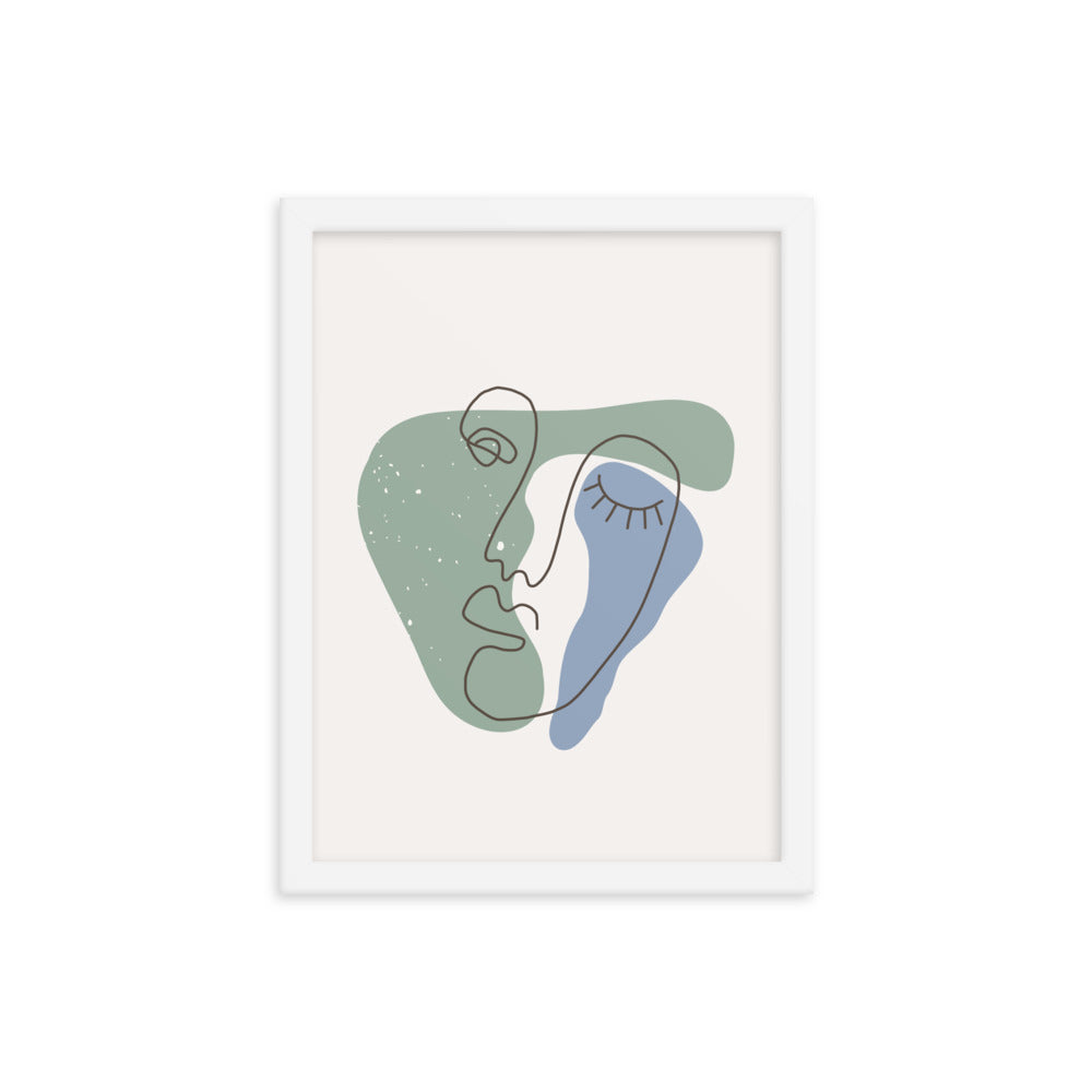 Minimalist Poster Matte Paper with Frame #4