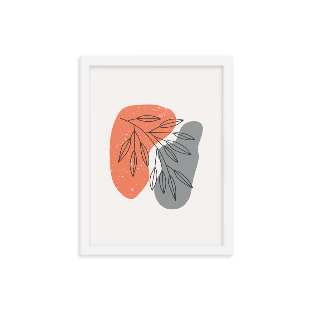 Minimalist Poster Matte Paper with Frame #5