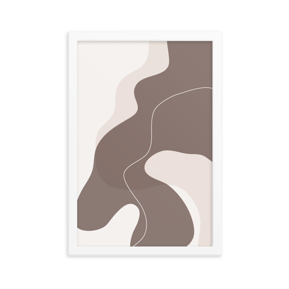Minimalist Poster Matte Paper with Frame #2