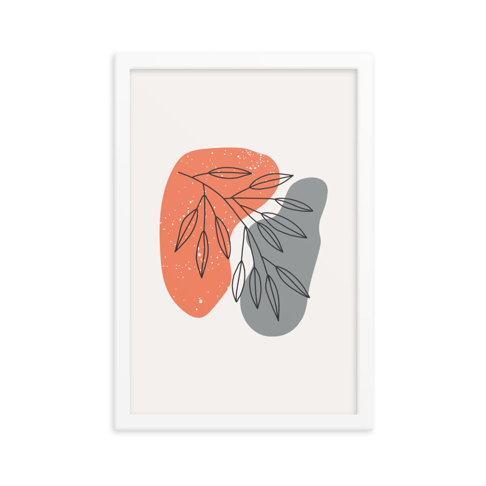 Minimalist Poster Matte Paper with Frame #5