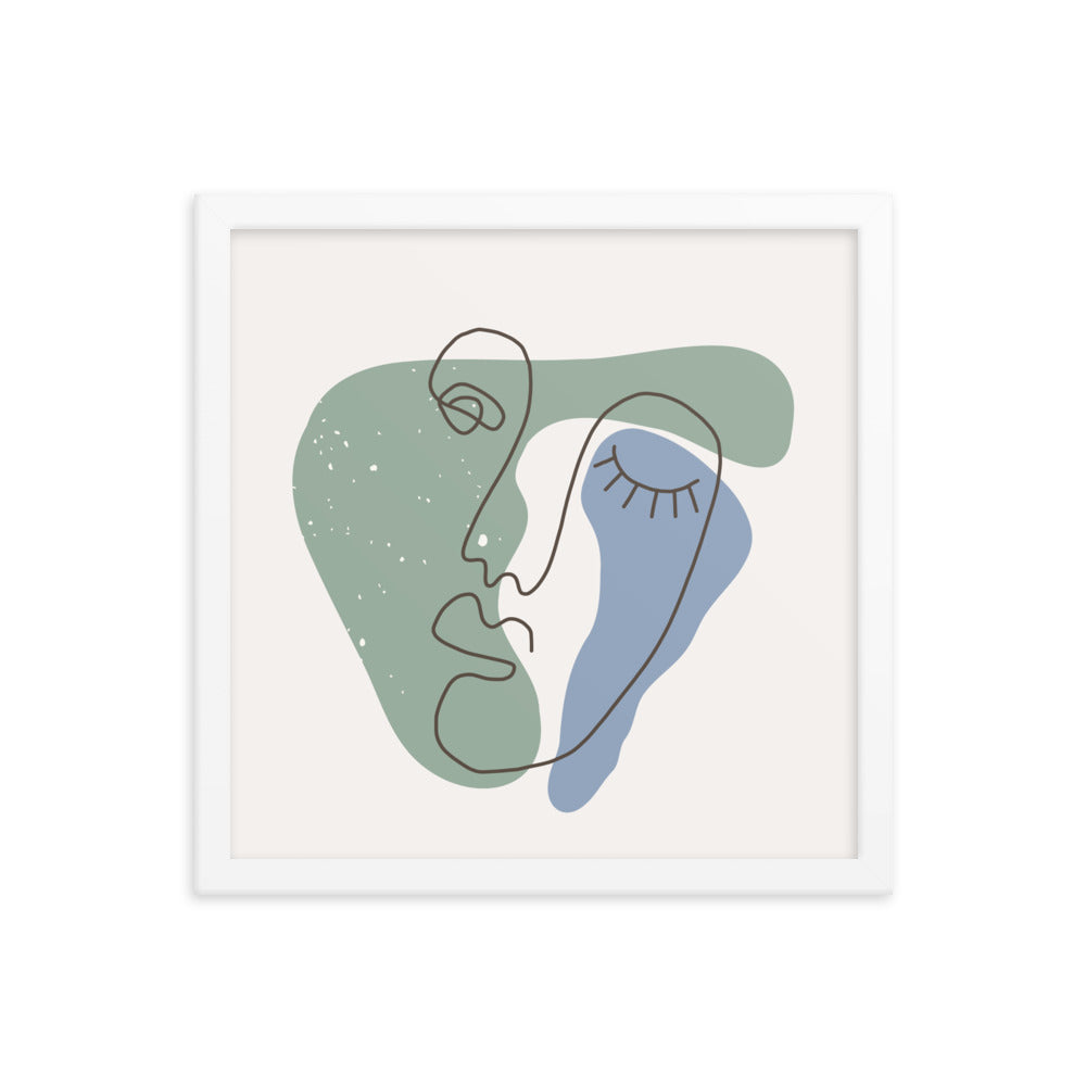 Minimalist Poster Matte Paper with Frame #4