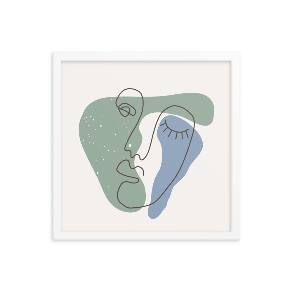Minimalist Poster Matte Paper with Frame #4