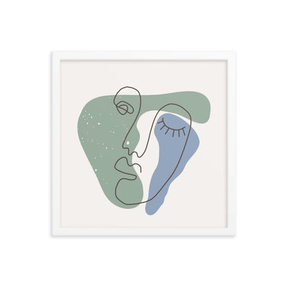 Minimalist Poster Matte Paper with Frame #4