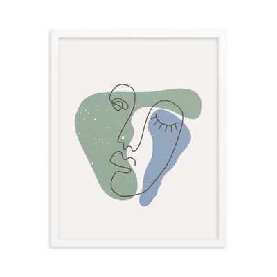 Minimalist Poster Matte Paper with Frame #4