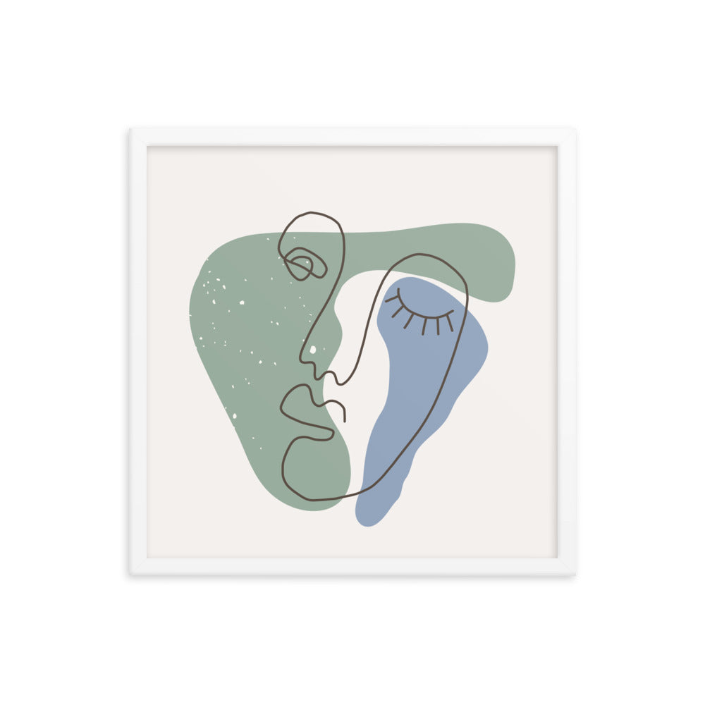 Minimalist Poster Matte Paper with Frame #4