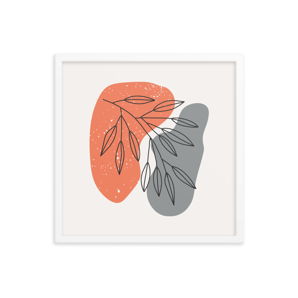 Minimalist Poster Matte Paper with Frame #5