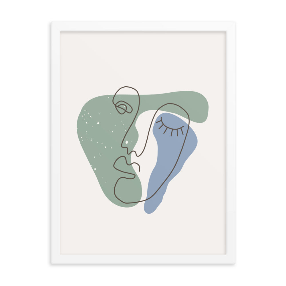Minimalist Poster Matte Paper with Frame #4