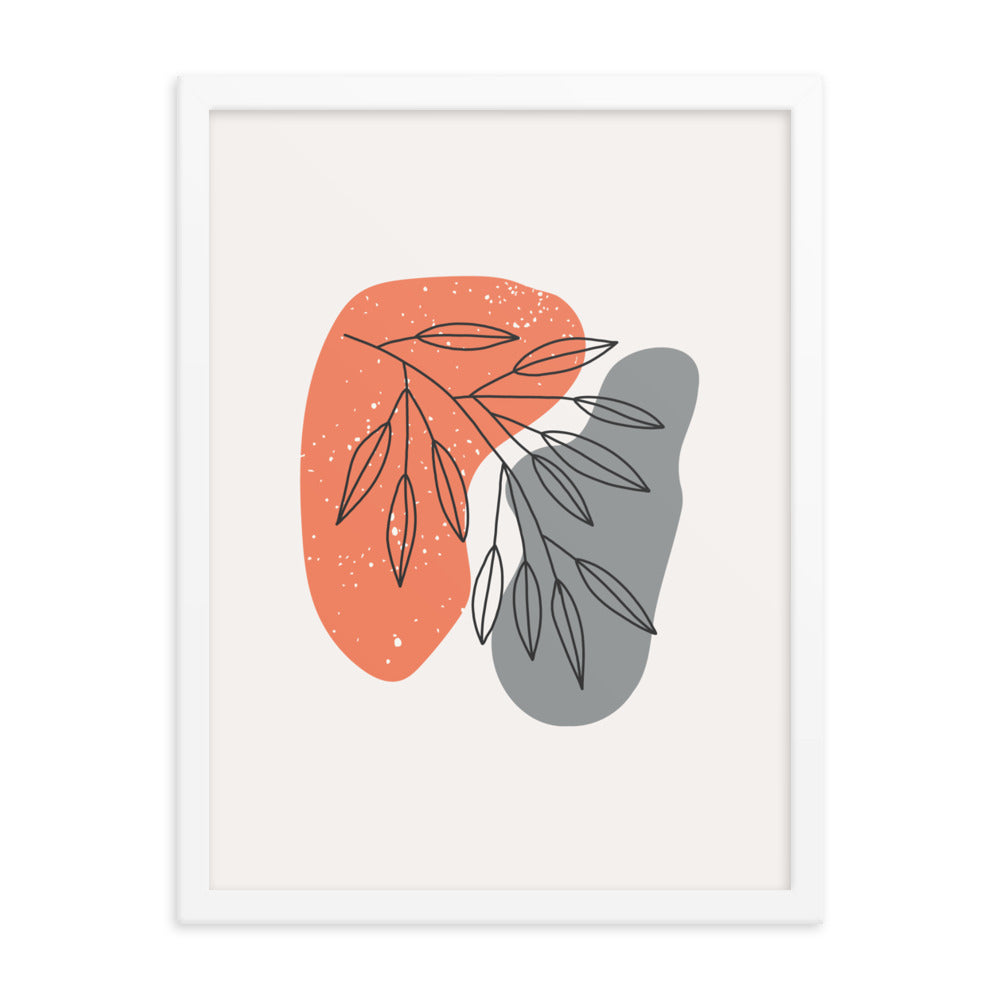 Minimalist Poster Matte Paper with Frame #5