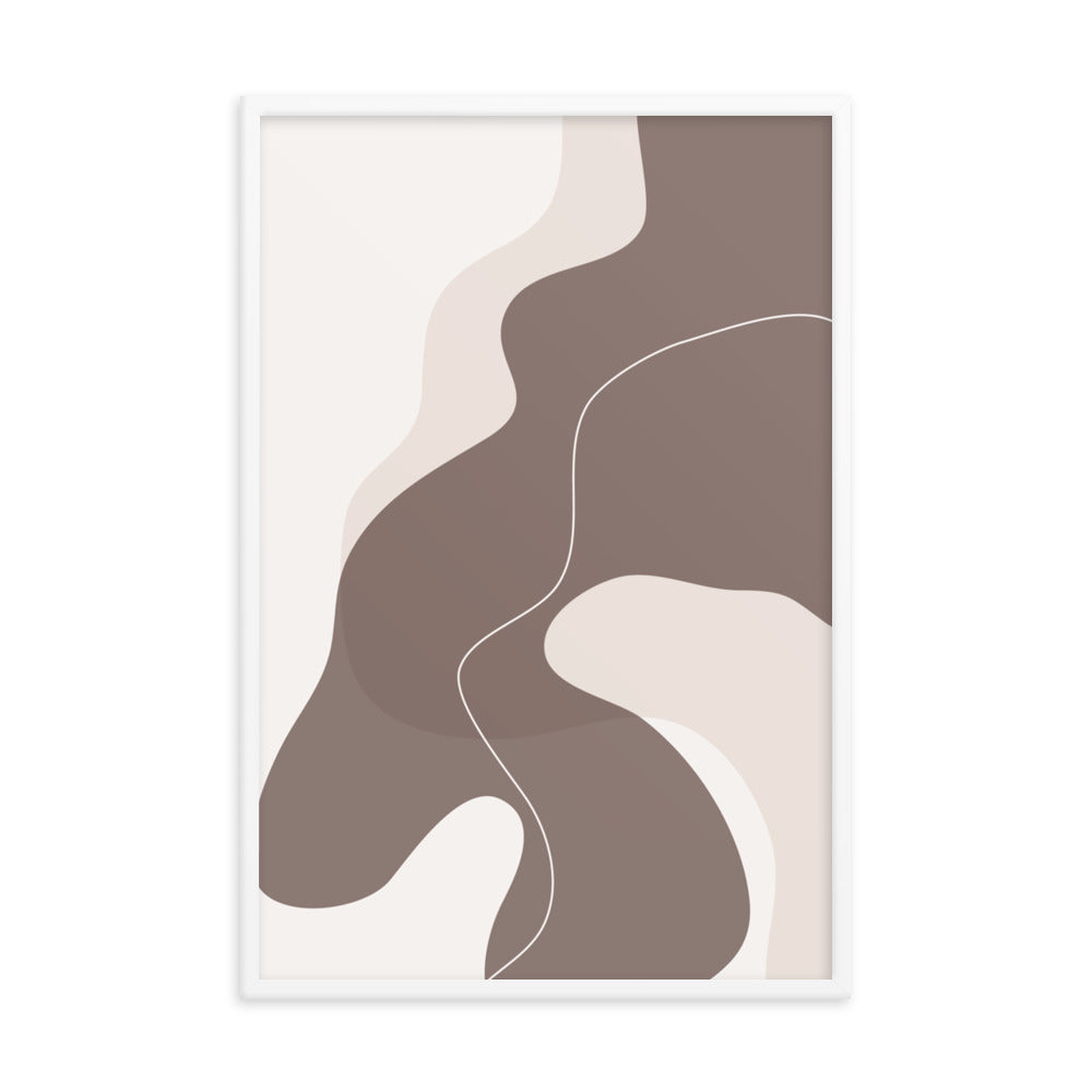 Minimalist Poster Matte Paper with Frame #2