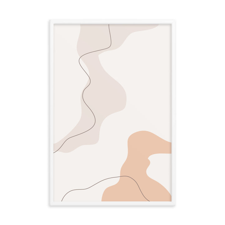 Minimalist Poster Matte Paper with Frame #3