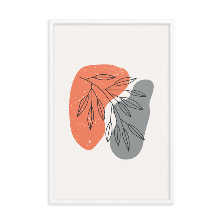 Minimalist Poster Matte Paper with Frame #5