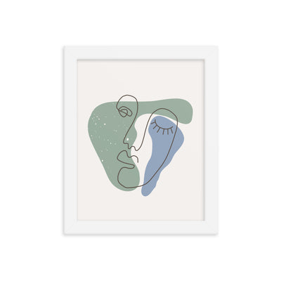 Minimalist Poster Matte Paper with Frame #4